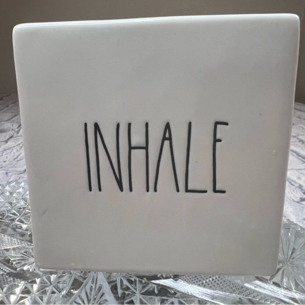 Rae Dunn decor Inhale/Exhale